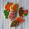 8 Pieces Fall Thanksgiving Cookie Cutters Set - Pumpkin, Football,Turkey, Maple Leaf, Oak Leaf,Squirrel,Candy Corn and Acorn- Stainless Steel
